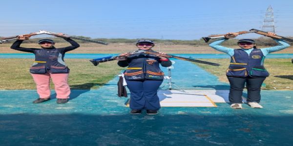 स्कीट ट्रायल 1 फाइनल में परमपाल सिंह गुरोन और गणेमत सेखों ने दर्ज की जीत