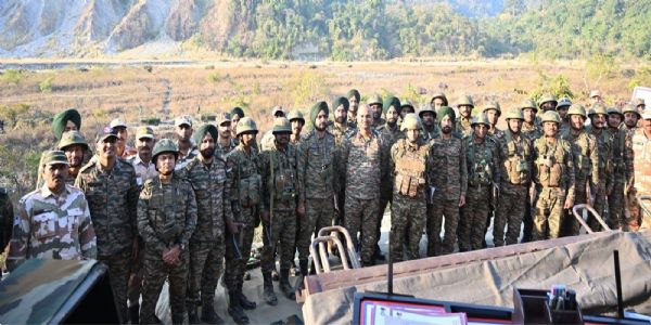 सेना की संयुक्त फायरिंग अभ्यास सफलतापूर्वक संपन्न
