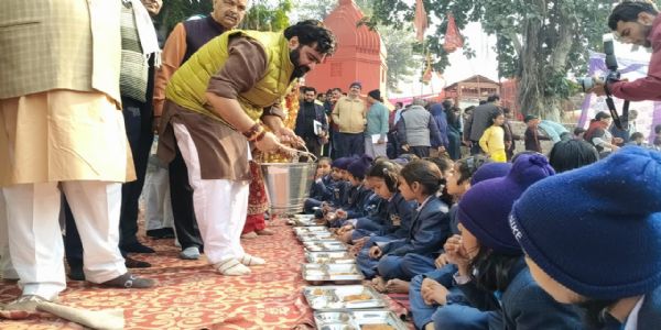 जींद में हुआ 11 हजार से कन्याओं का पूजन