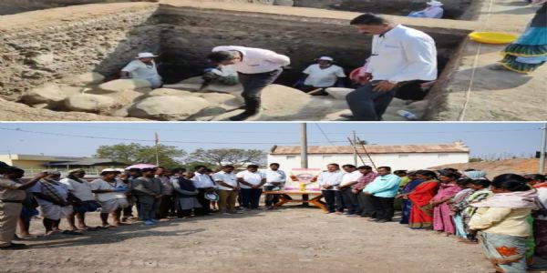 कर्नाटक के गदग जिले के ऐतिहासिक लक्कुंडी में उत्खनन कार्य तेज़