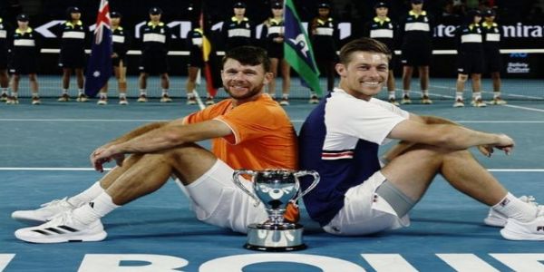 ऑस्ट्रेलियन ओपन 2026: हैरिसन और स्कुप्स्की ने जीता पुरुष युगल का खिताब