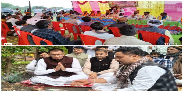 राजगढ़ः राज्यमंत्री पंवार ने 18 लाख की लागत के निर्माण कार्यों का किया भूमिपूजन