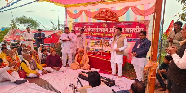 शिवपुरीः समसपुर चिंताहरण हनुमान मंदिर पर हुआ सुंदरकांड का आयोजन