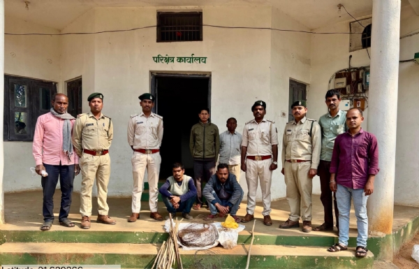 आरोप‍ित गिरफ्तार