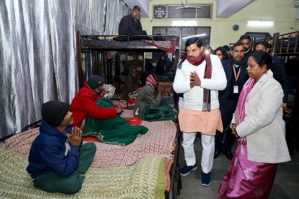 मुख्यमंत्री ने  रैन बसेरे का किया निरीक्षण