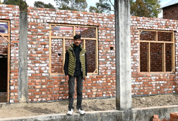 मुख्यमंत्री सुख-आश्रय योजना बनी सहारा बनाया अपना आशियाना।