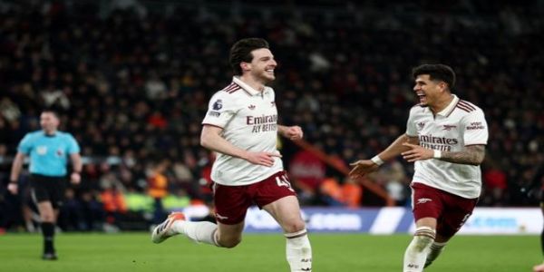 डेक्लान राइस के दो गोल की बदौलत आर्सेनल ने बॉर्नमाउथ को हराया डेक्लान राइस के दो गोल की बदौलत आर्सेनल ने बॉर्नमाउथ को हराया