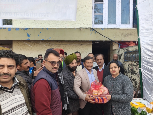 नाहन में किसान मेले का आयोजन.