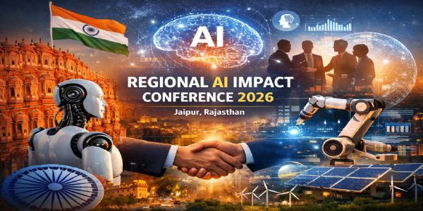 राजस्थान करेगा क्षेत्रीय एआई इम्पैक्ट कॉन्फ्रेंस 2026 की मेजबानी