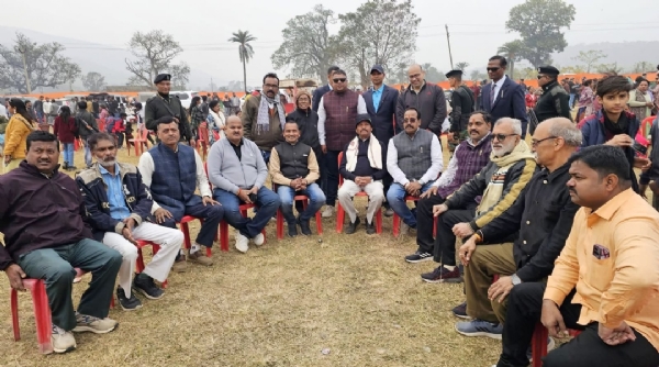 भाजपा कार्यकर्ताओं का भव्य बूथ स्तरीय मिलन समारोह