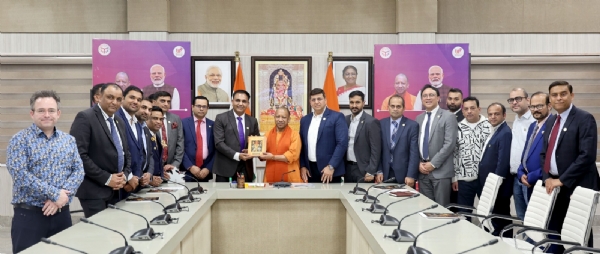 -कैनेडियन हिंदू चैंबर्स ऑफ कॉमर्स से आए प्रतिनिधिमंडल ने रविवार को मुख्यमंत्री योगी आदित्यनाथ से की मुलाकात