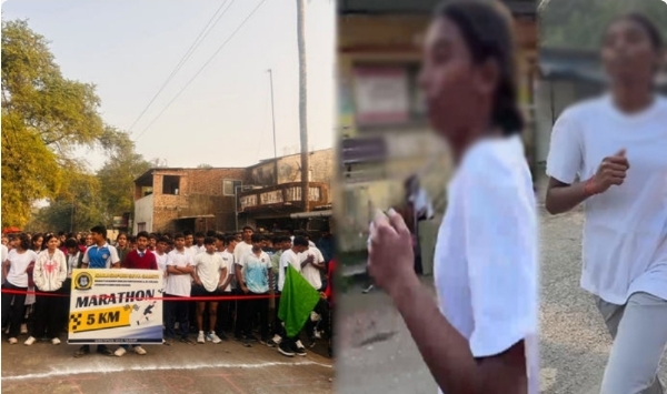 15 वर्षीय छात्रा की दौड़ पूरी करते ही मौत