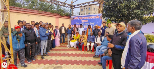 खुंटी जिला स्वांसी समाज की  बैठक में सांगठनिक मुद्दों पर चर्चा