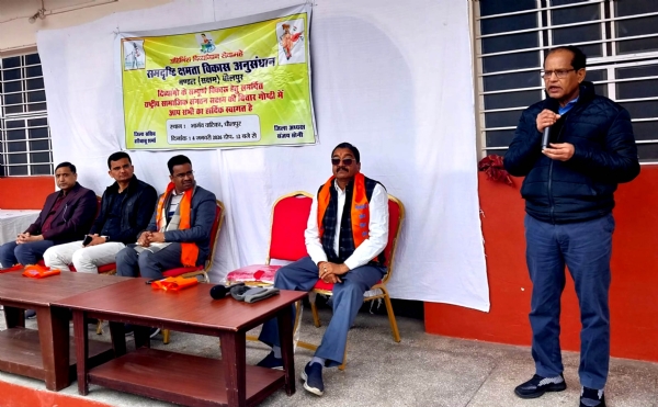 दिव्यांगों के संवर्धन में समाज अपनी सक्रिय भूमिका निभाए : डॉ. गर्ग