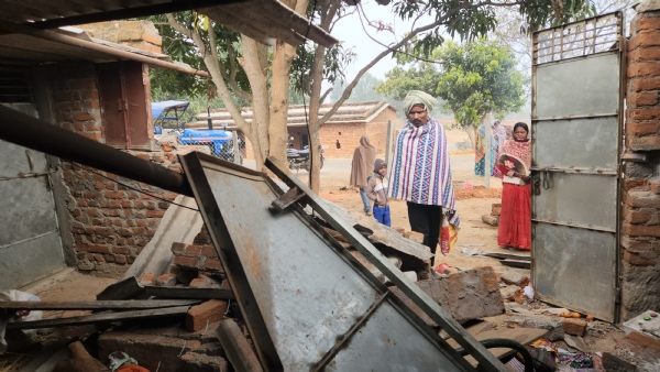 हाथी से नुकसान