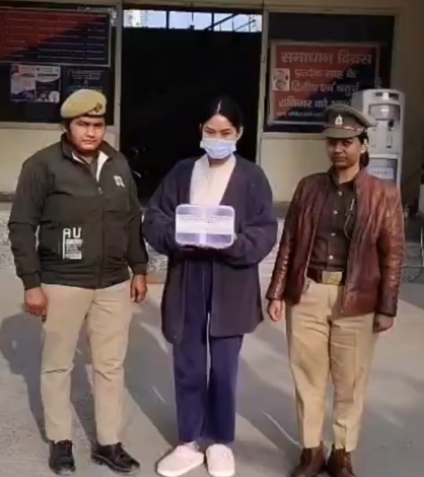 दक्षिण कोरिया के रहने वाले व्यक्ति की हत्या करने वाली प्रेमिका गिरफ्तार