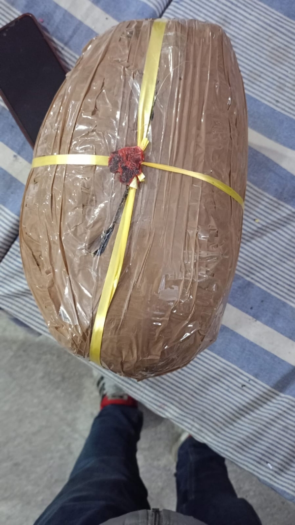 बरामद गांजा बरामद गांजा