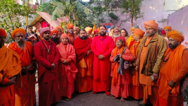 जम्मू-कश्मीर संत समाज न्यास की बाबा श्री कृष्ण गिरि समाधि, जम्मू में आयोजित महत्वपूर्ण बैठक की