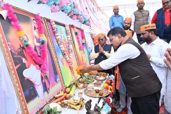 उपमुख्यमंत्री शर्मा माता शाकम्बरी जयंती कार्यक्रम में शामिल हुए