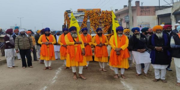 सिरसा: गुरु गोबिंद सिंह के प्रकाशोत्सव पर नगर कीर्तन निकाला