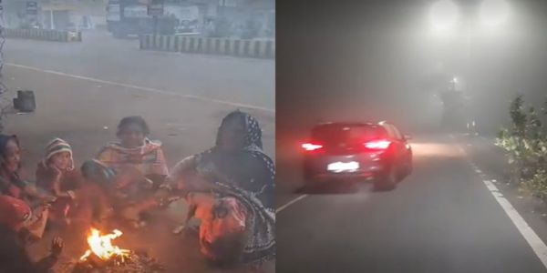 मध्य प्रदेश में कड़ाके की ठंड और घने कोहरे का कहर, राजधानी में विजिबिलिटी 20 मीटर से कम