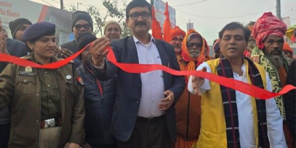 मेला रामनगरिया में तीन करोड़ आठ लाख की लागत से बनाई गई सड़क का सदर विधायक ने किया लोकार्पण