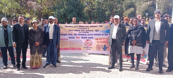 नशा न केवल व्यक्ति बल्कि, पूरे समाज के भविष्य को नष्ट करता है : डालसा सचिव