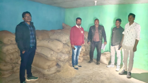 अवैध धान जब्त अवैध धान जब्त