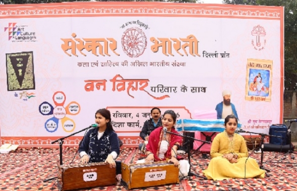 गायन के द्वारा बाल प्रतिभा का अद्भुत प्रदर्शन।