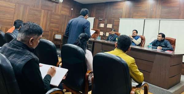 पिंडरा महोत्सव को लेकर बैठक