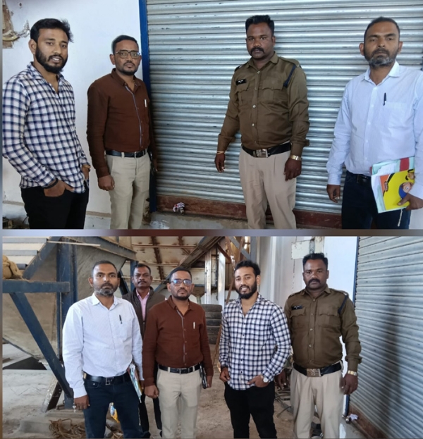 धान की रीसाइक्लिंग पर किया गया राइस मिल सील धान की रीसाइक्लिंग पर किया गया राइस मिल सील