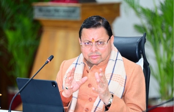 मुख्यमंत्री सचिवालय में आयोजित उत्तराखंड राज्य वन्यजीव बोर्ड की 22वीं बैठक करते।