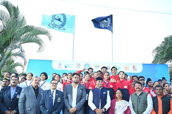 भोपाल में 14वीं राष्ट्रीय ड्रैगन बोट चैंपियनशिप का शुभारंभ भोपाल में 14वीं राष्ट्रीय ड्रैगन बोट चैंपियनशिप का शुभारंभ