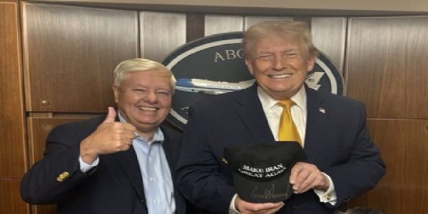 सीनेटर लिंडसे ग्राहम और डोनाल्ड ट्रंप। फोटो - लिंडसे ग्राहम के एक्स अकाउंट से सीनेटर लिंडसे ग्राहम और डोनाल्ड ट्रंप। फोटो - लिंडसे ग्राहम के एक्स अकाउंट से