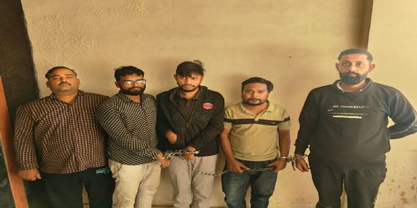 रायपुर : नशीली टेबलेट के साथ पांच आरोप‍ित गिरफ्तार