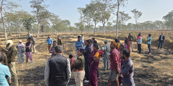 जांजगीर : हाई टेंशन पावर लाइन निर्माण में बाधा डालने वालों पर पुलिस की कार्रवाई, 13 लोगों पर प्रतिबंधात्मक कार्रवाई