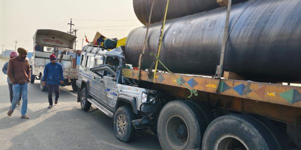 (अपडेट) उज्जैन में सड़क दुर्घटना में तेलंगाना-कर्नाटक के तीन श्रद्धालु की मौत