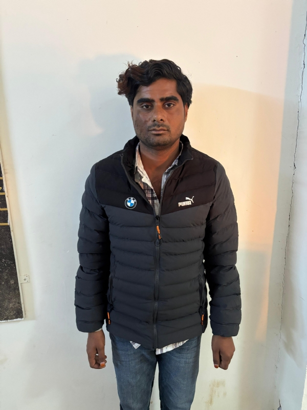 राजस्थान के 1000 रुपये इनामी बदमाश जाहुल पुत्र कुंदन निवासी घासेड़ा थाना सदर नूंह को धर दबोचा है।