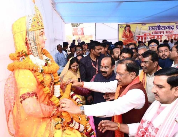 भक्त माता राजिम जयंती महोत्सव में शामिल मुख्यमंत्री साय