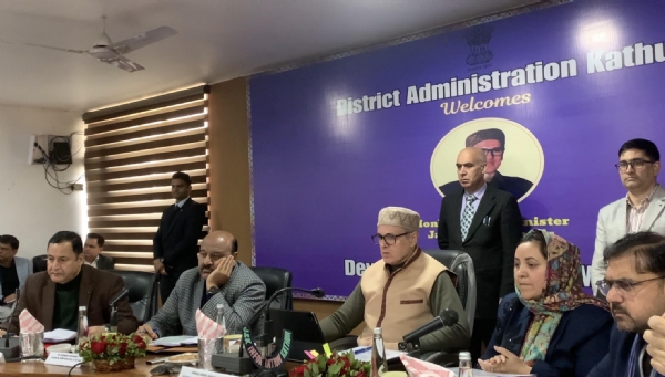 Chief Minister inaugurates and lays foundation stone of projects worth Rs 11.58 crore in Kathua district