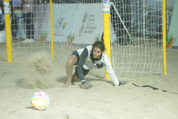 हिमाचल की गोलकीपर प्रवीन कुमारी (फोटो-केआईबीजी 2026)