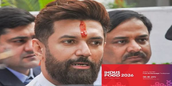 केंद्रीय खाद्य प्रसंस्करण उद्योग मंत्री चिराग पासवान का फाइल फोटो