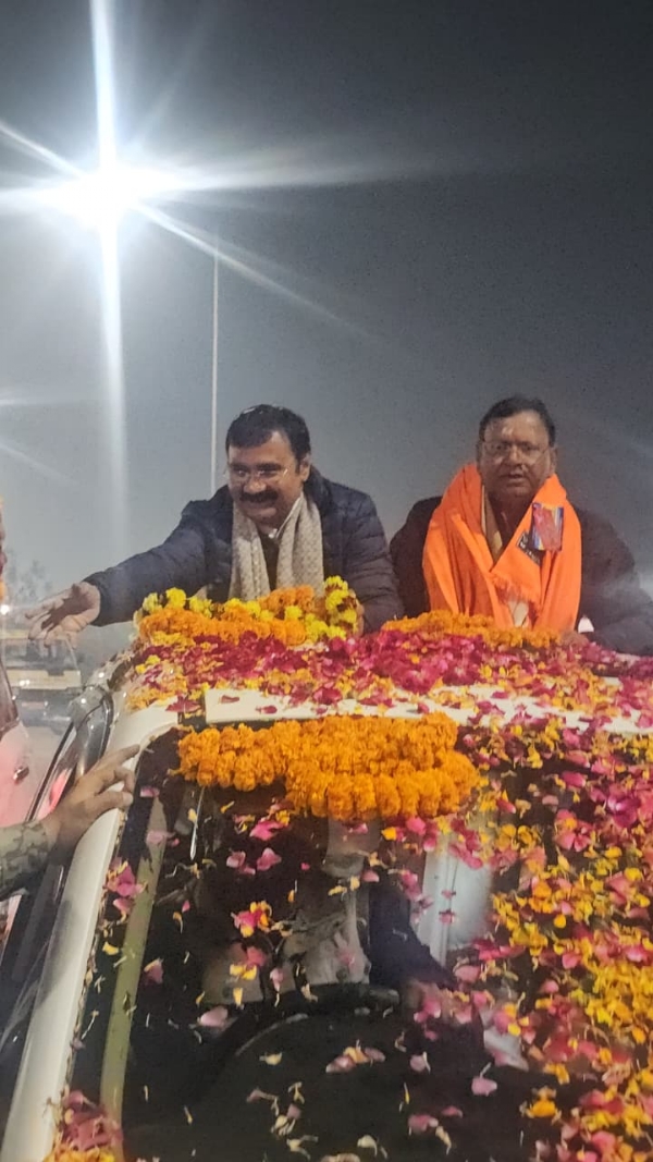 भाजपा प्रदेश अध्यक्ष का स्वागत भाजपा प्रदेश अध्यक्ष का स्वागत