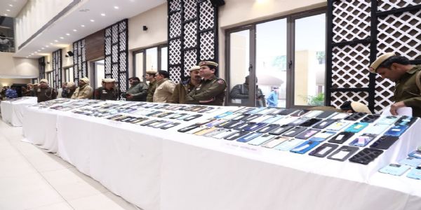 मिशन री कनेक्ट 3.0 के तहत 25 दिन में 500 गुमशुदा मोबाइल बरामद