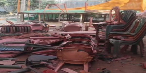 कूचबिहार में भाजपा की बैठक के दौरान हमले का आरोप