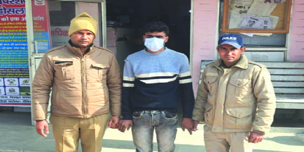 नाबालिग के अपहरण का आरोपित बिजनौर से गिरफ्तार