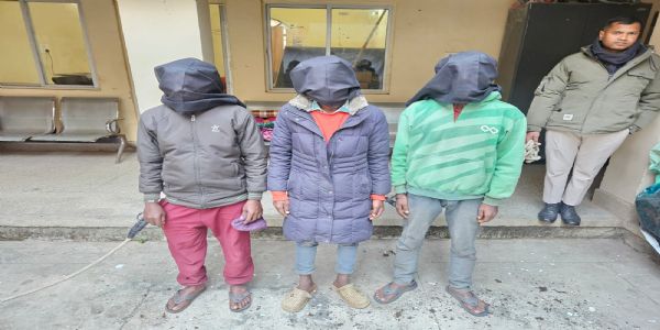 हत्या का खुलासा, चार गिरफ्तार