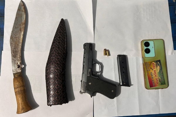 बरामद पिस्टल