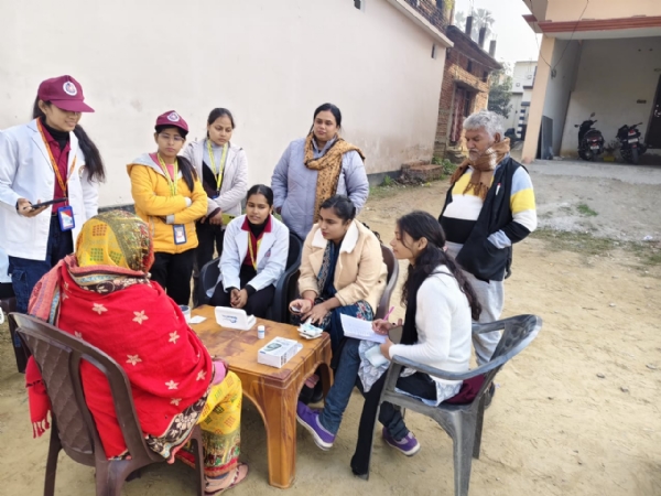 मनीराम क्षेत्र में एक दिवसीय स्वास्थ्य जांच एवं जागरूकता शिविर का सफल एवं सराहनीय आयोजन* मनीराम क्षेत्र में एक दिवसीय स्वास्थ्य जांच एवं जागरूकता शिविर का सफल एवं सराहनीय आयोजन*