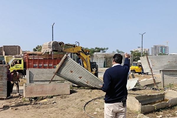 शासकीय भूमि कराई गई अतिक्रमण मुक्त